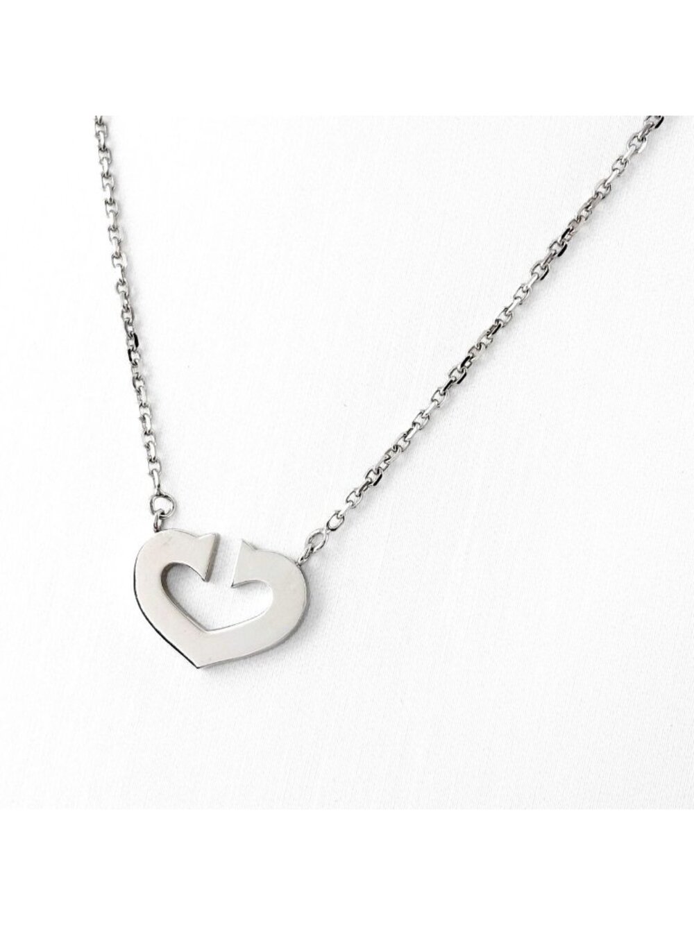 Cartier C Heart Pendant Necklace